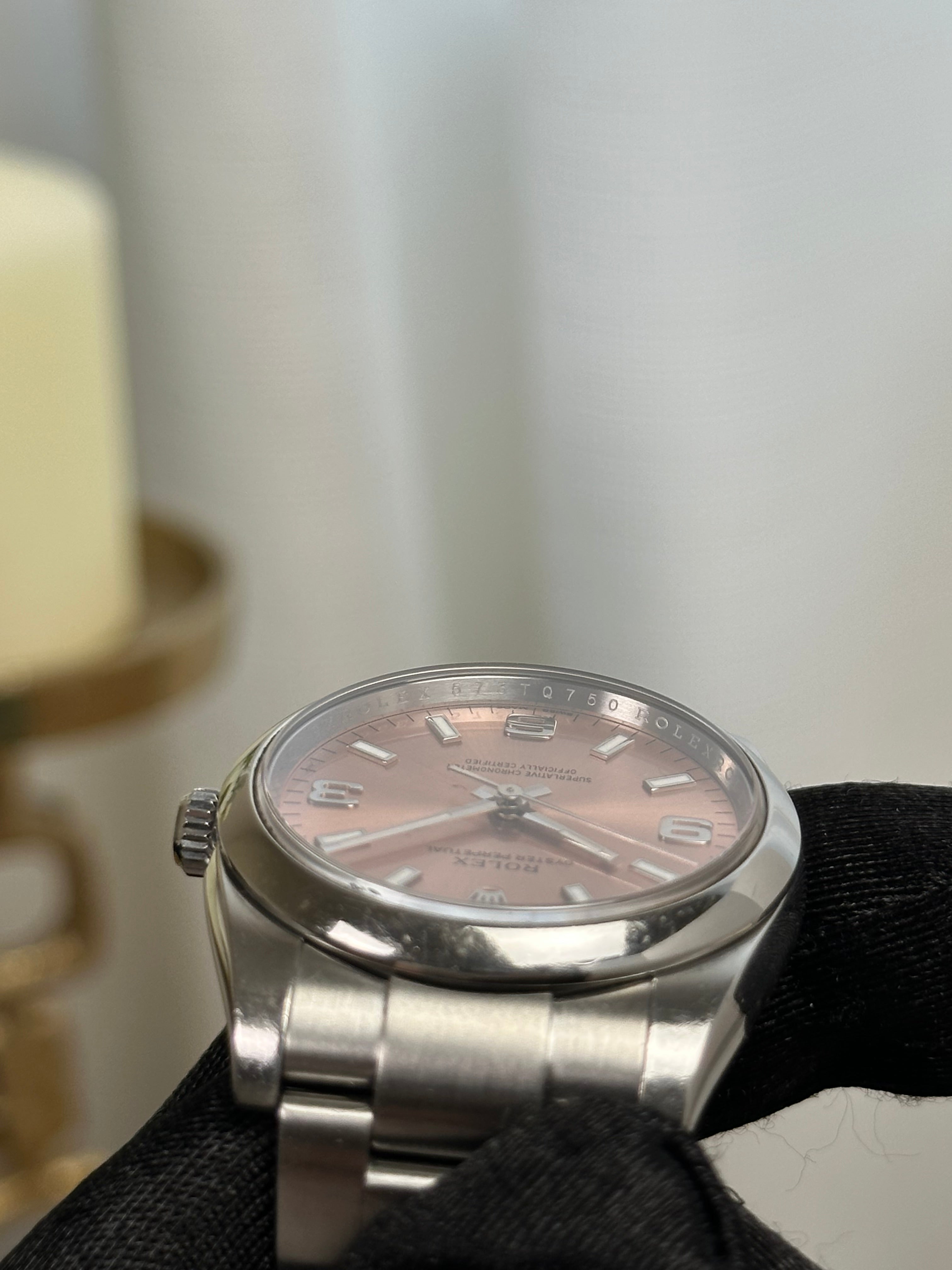 Rolex Oyster Perpetual 34mm - Pink Dial