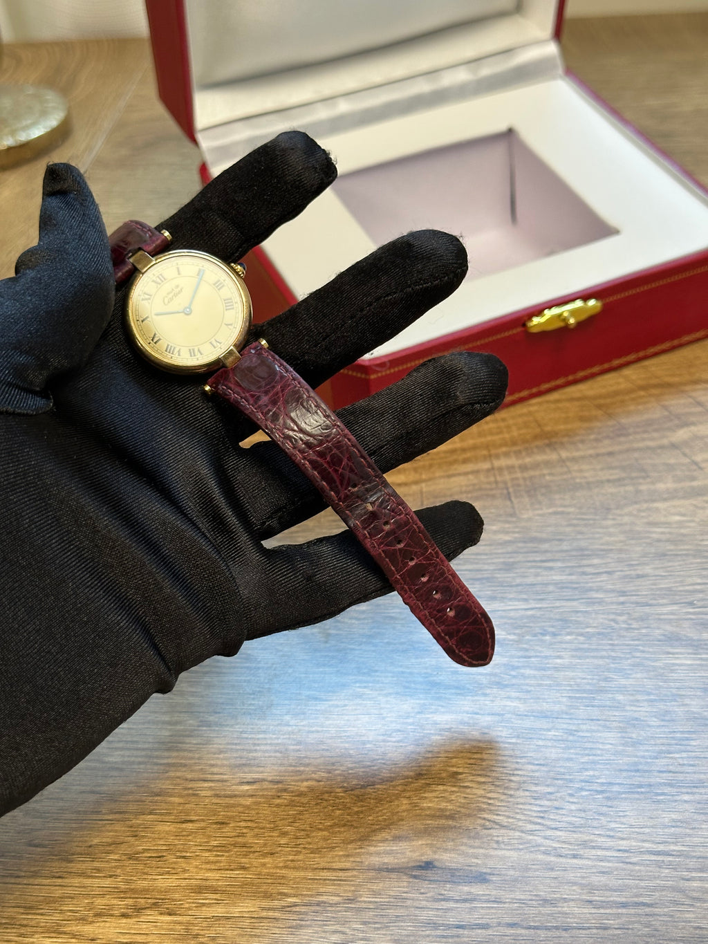 Ladies Cartier Must Vendome 30mm