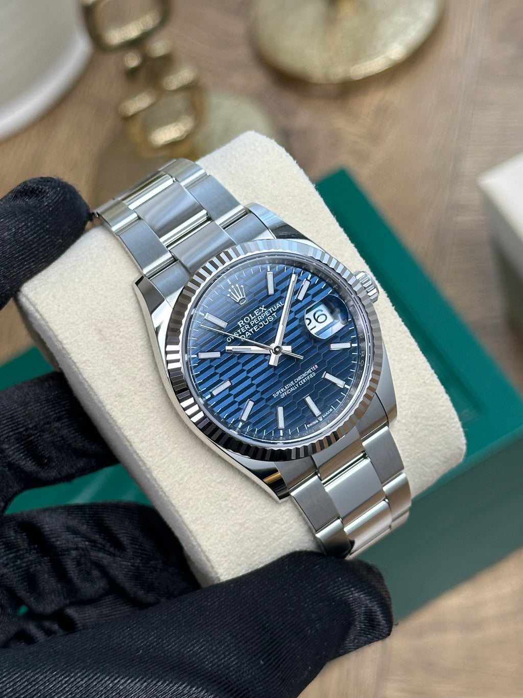 Rolex Datejust 36 (Blue fluted dial), 126234