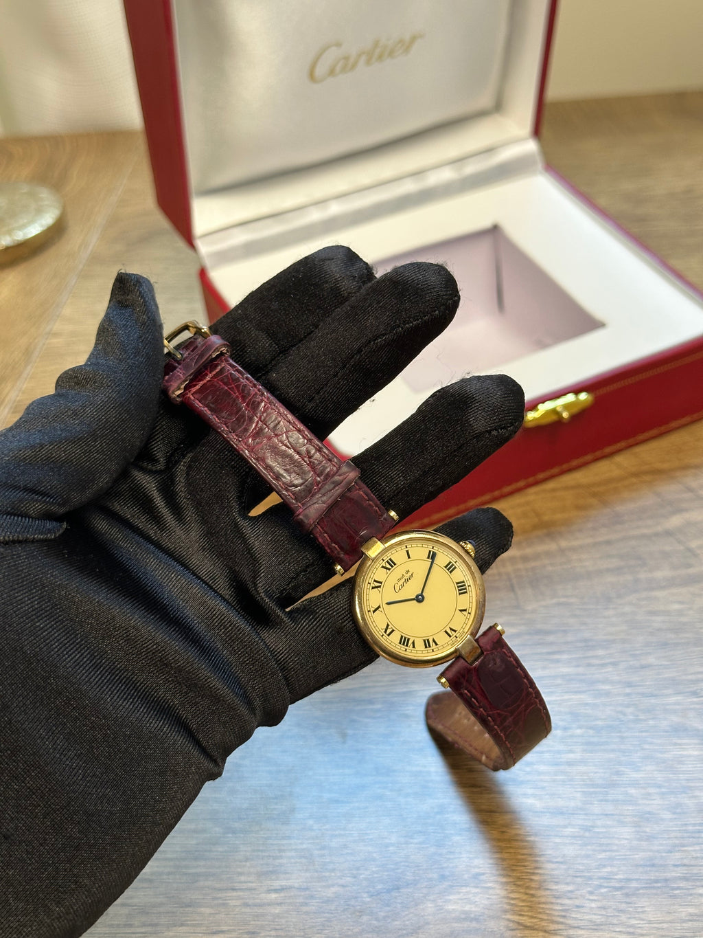 Ladies Cartier Must Vendome 30mm