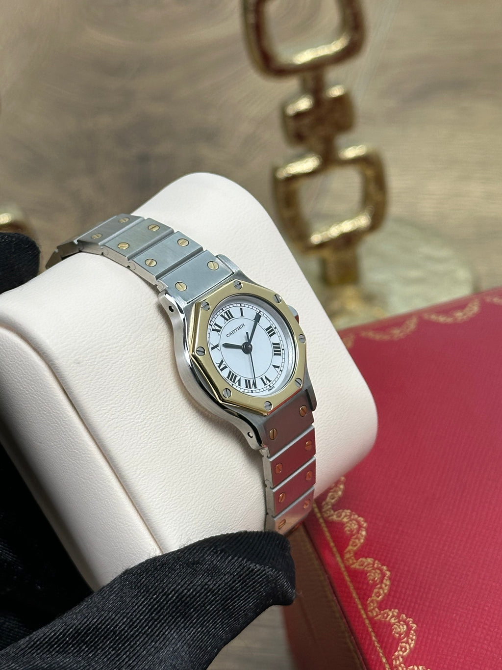 Cartier Santos Octagon 25mm - Ladies Automatic Watch