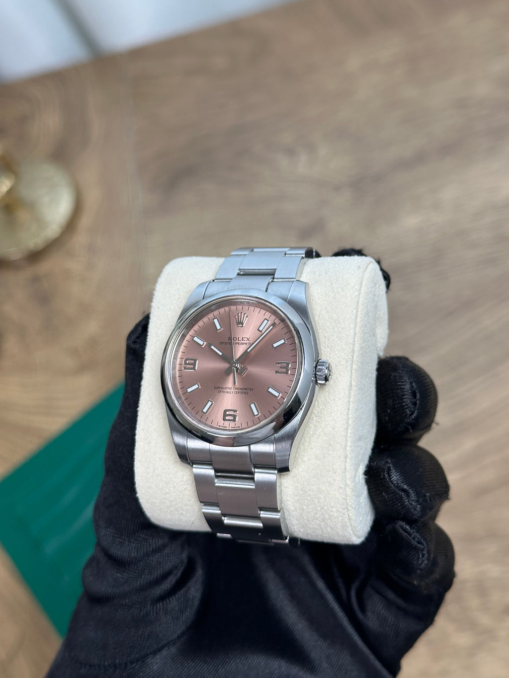 Rolex Oyster Perpetual 34mm - Pink Dial