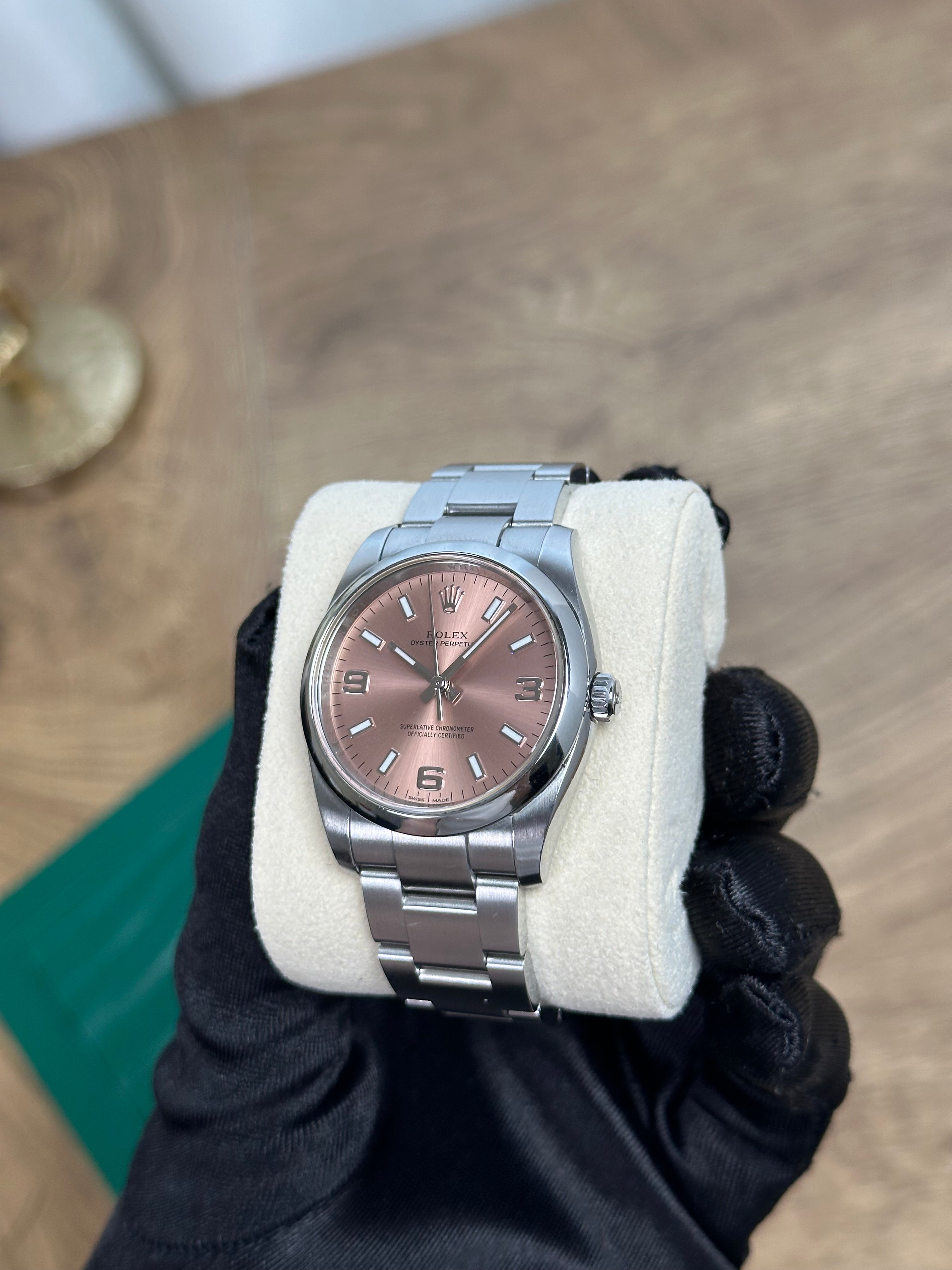 Rolex Oyster Perpetual 34mm - Pink Dial