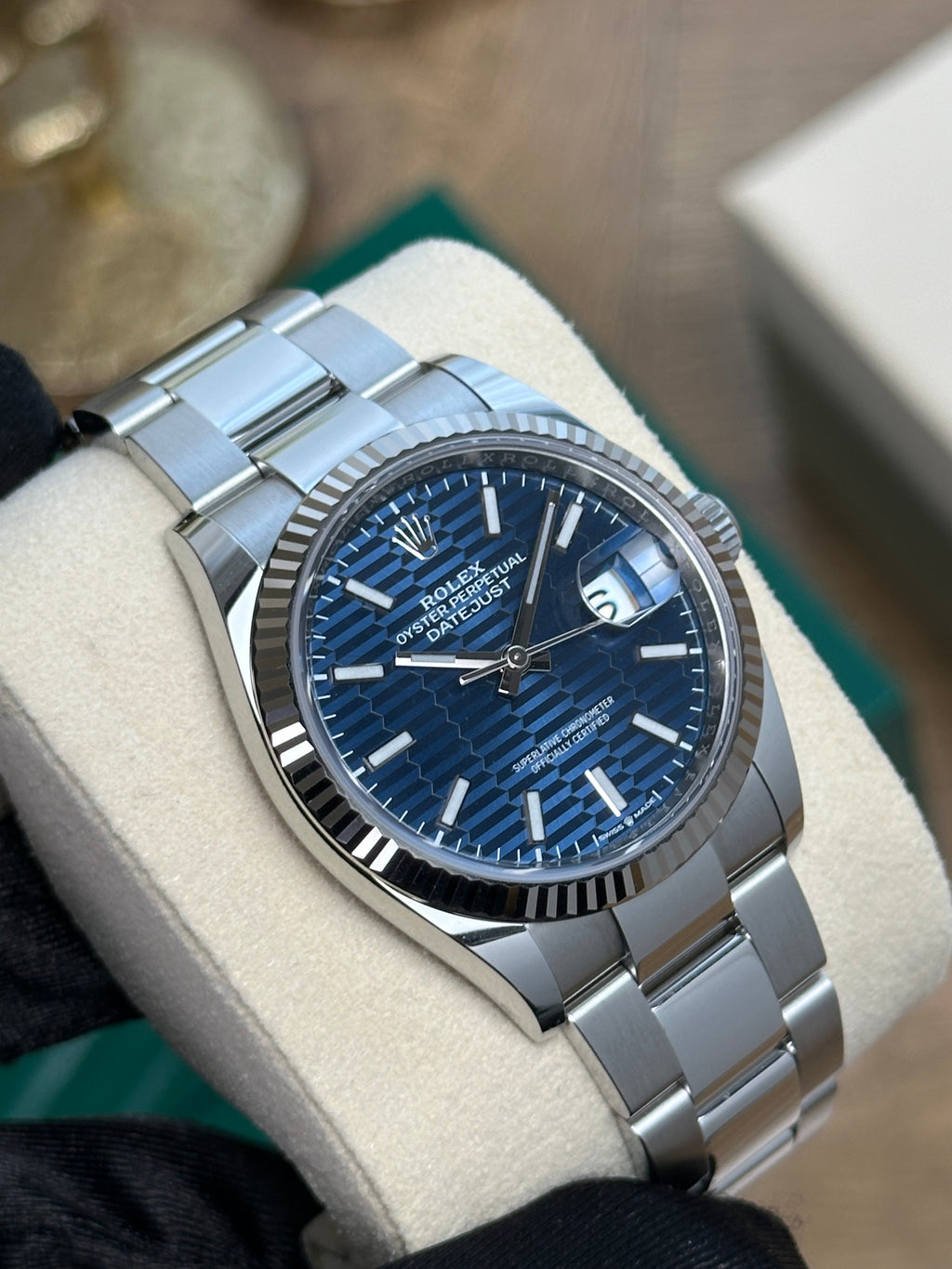 Rolex Datejust 36 (Blue fluted dial), 126234