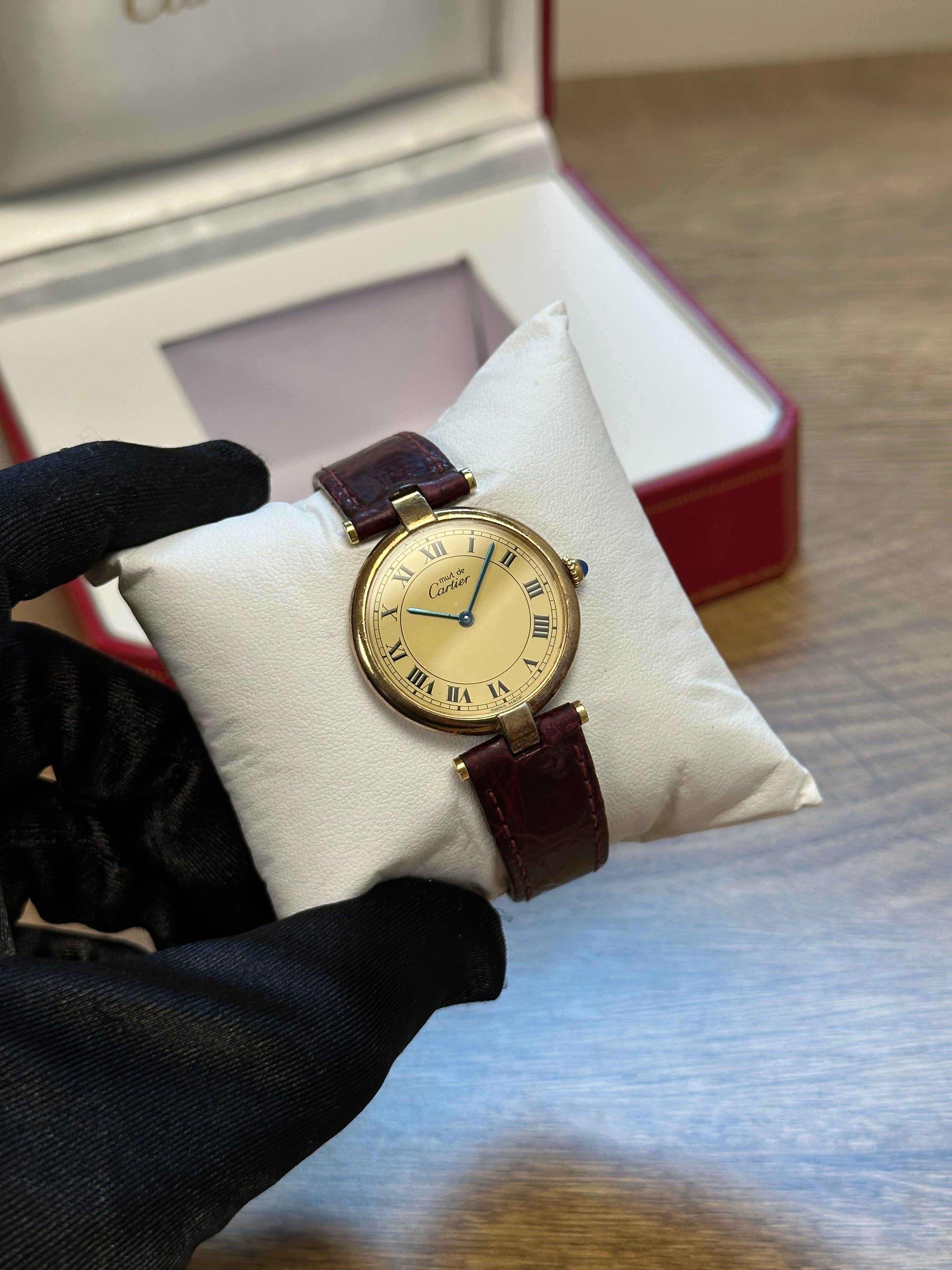 Ladies Cartier Must Vendome 30mm