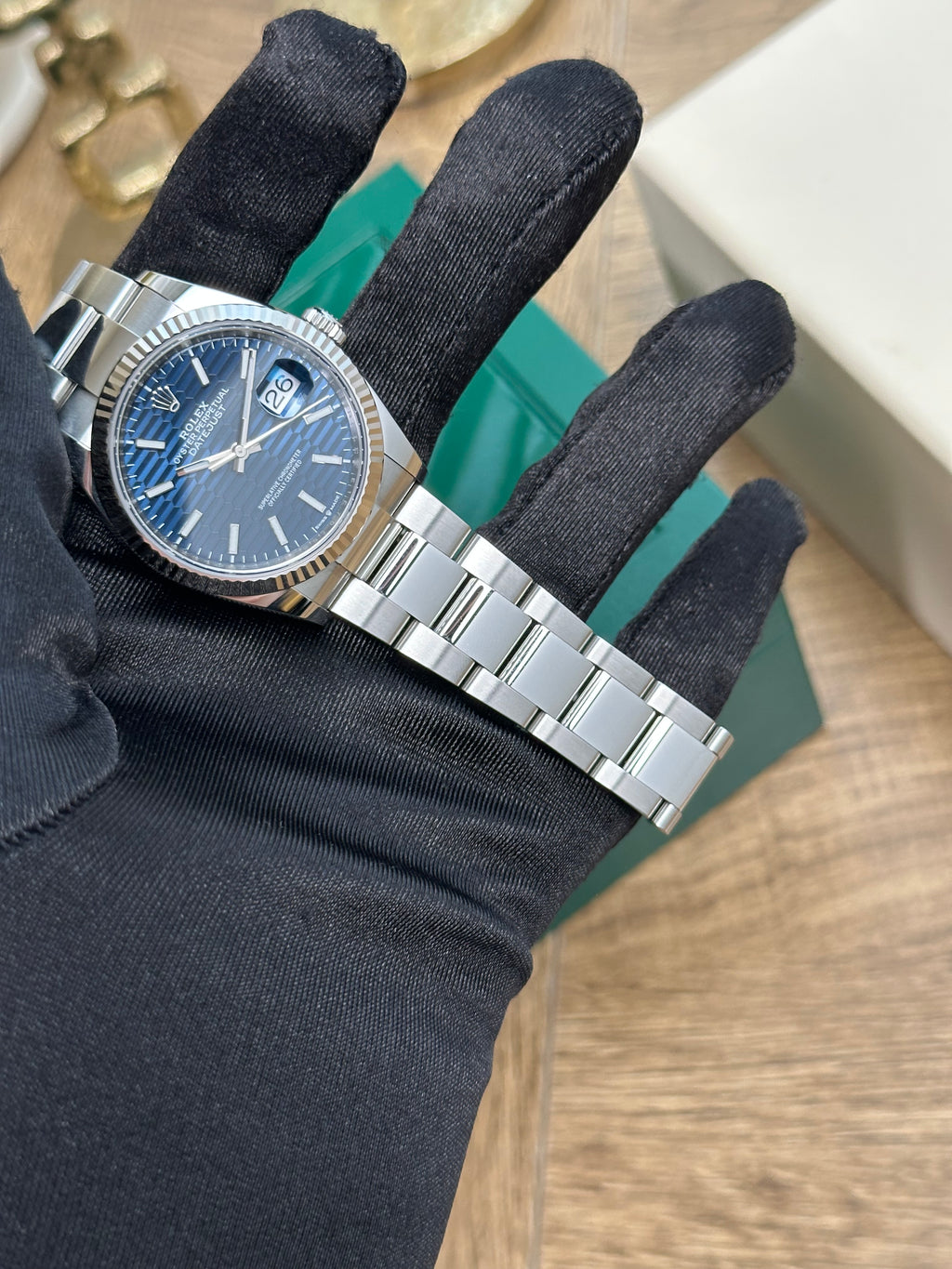 Rolex Datejust 36 (Blue fluted dial), 126234
