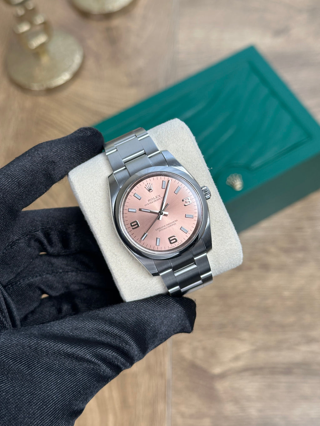 Rolex Oyster Perpetual 34mm - Pink Dial