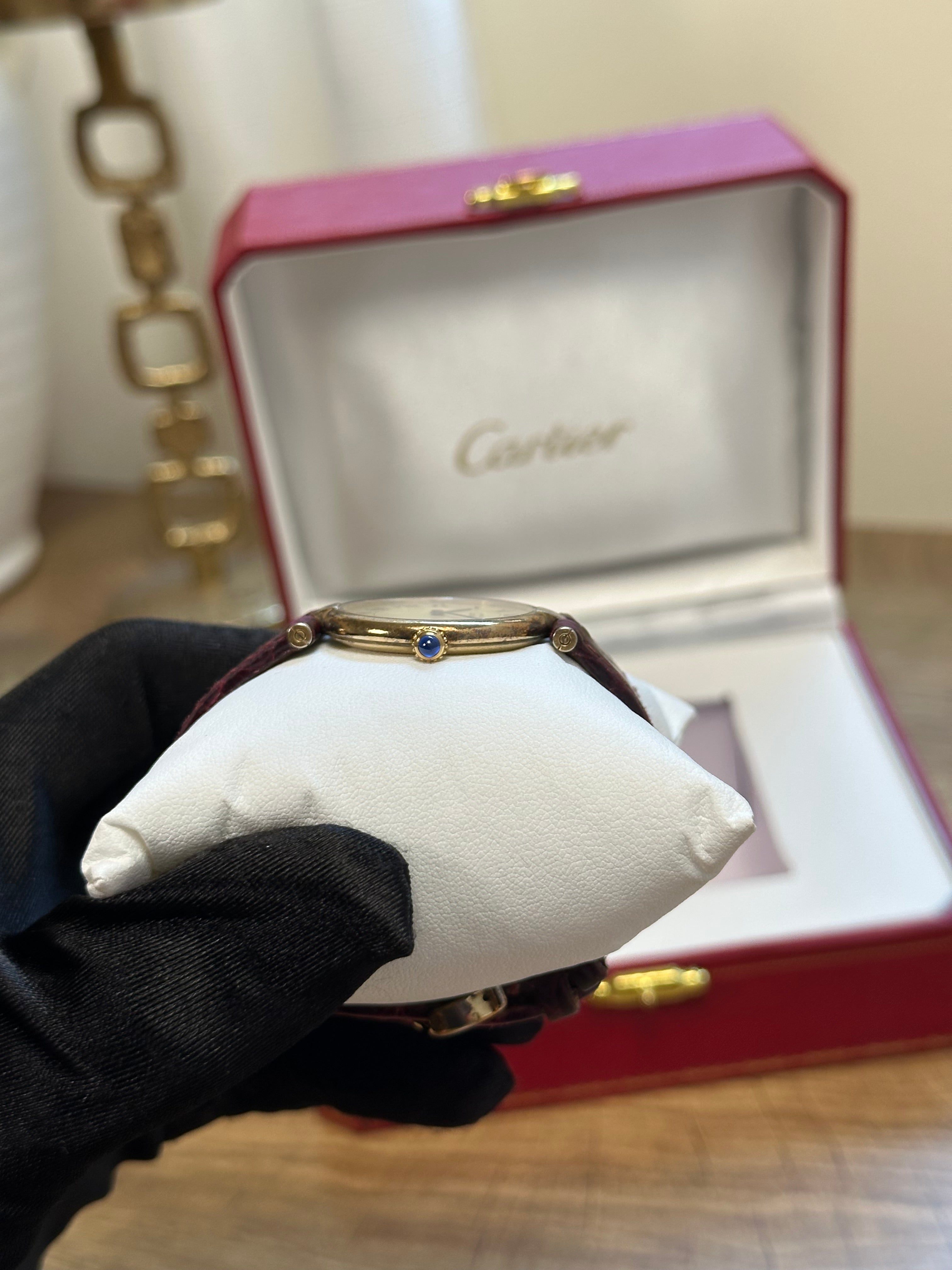 Ladies Cartier Must Vendome 30mm