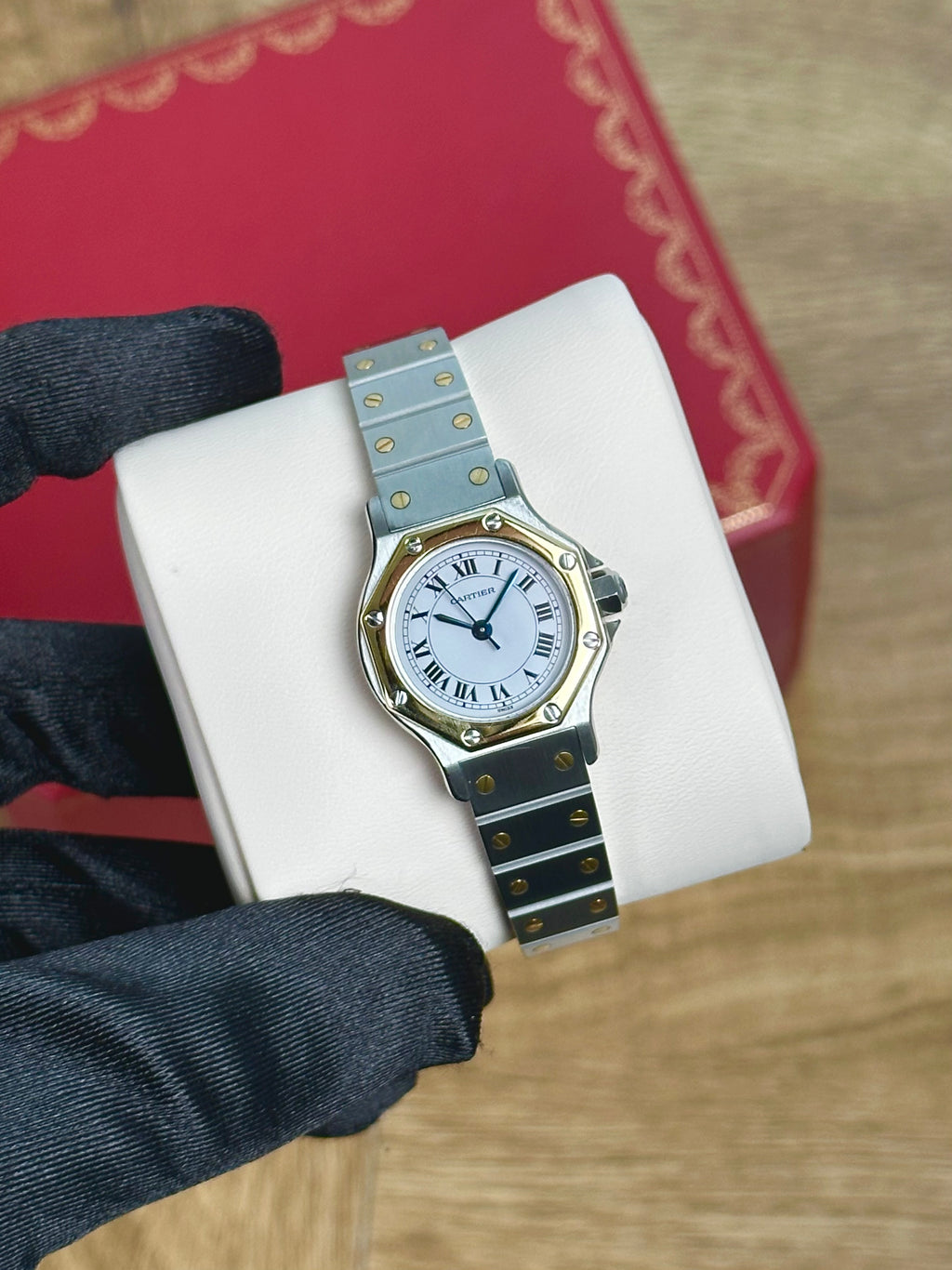 Cartier Santos Octagon 25mm - Ladies Automatic Watch