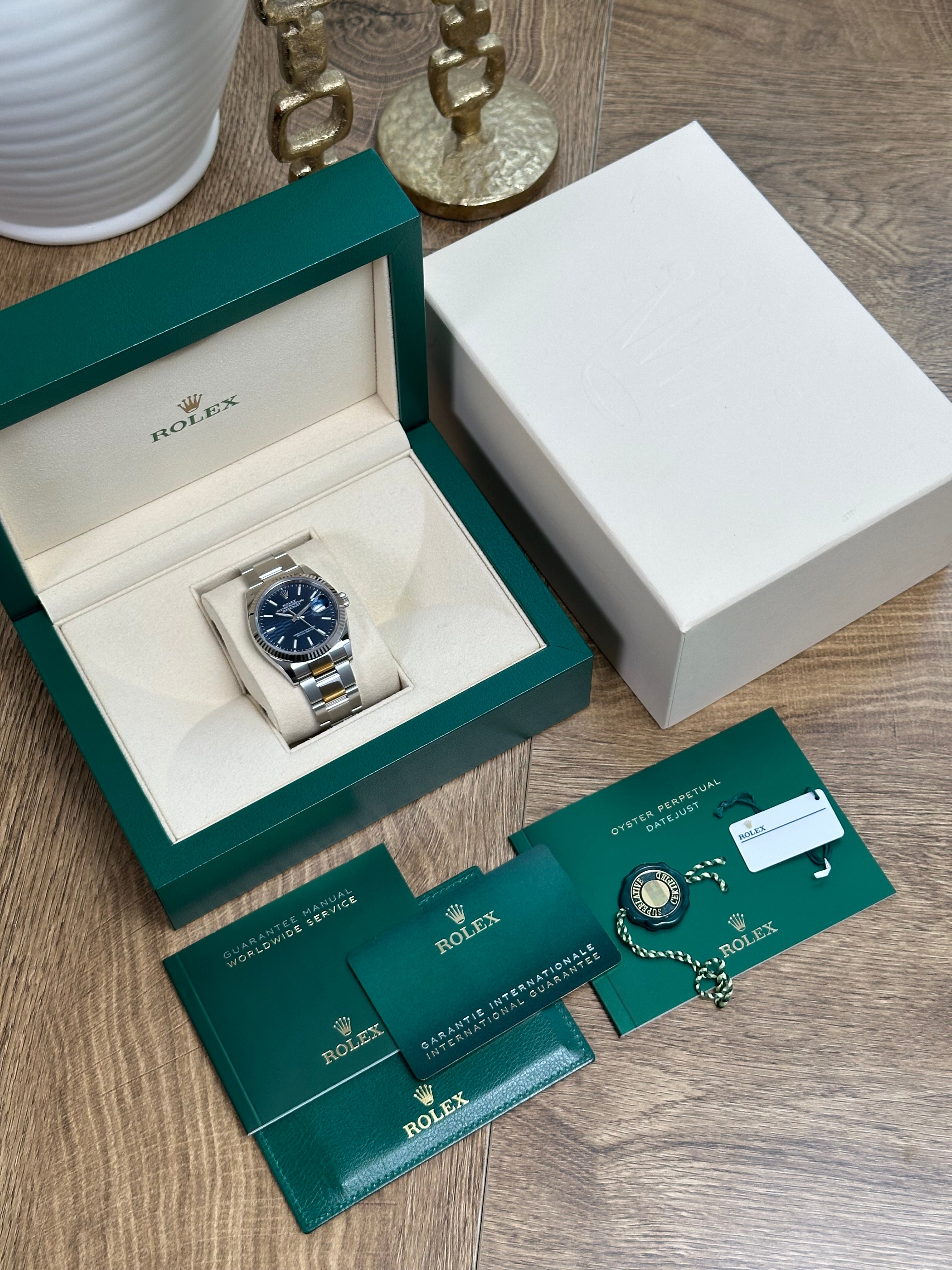Rolex Datejust 36 (Blue fluted dial), 126234