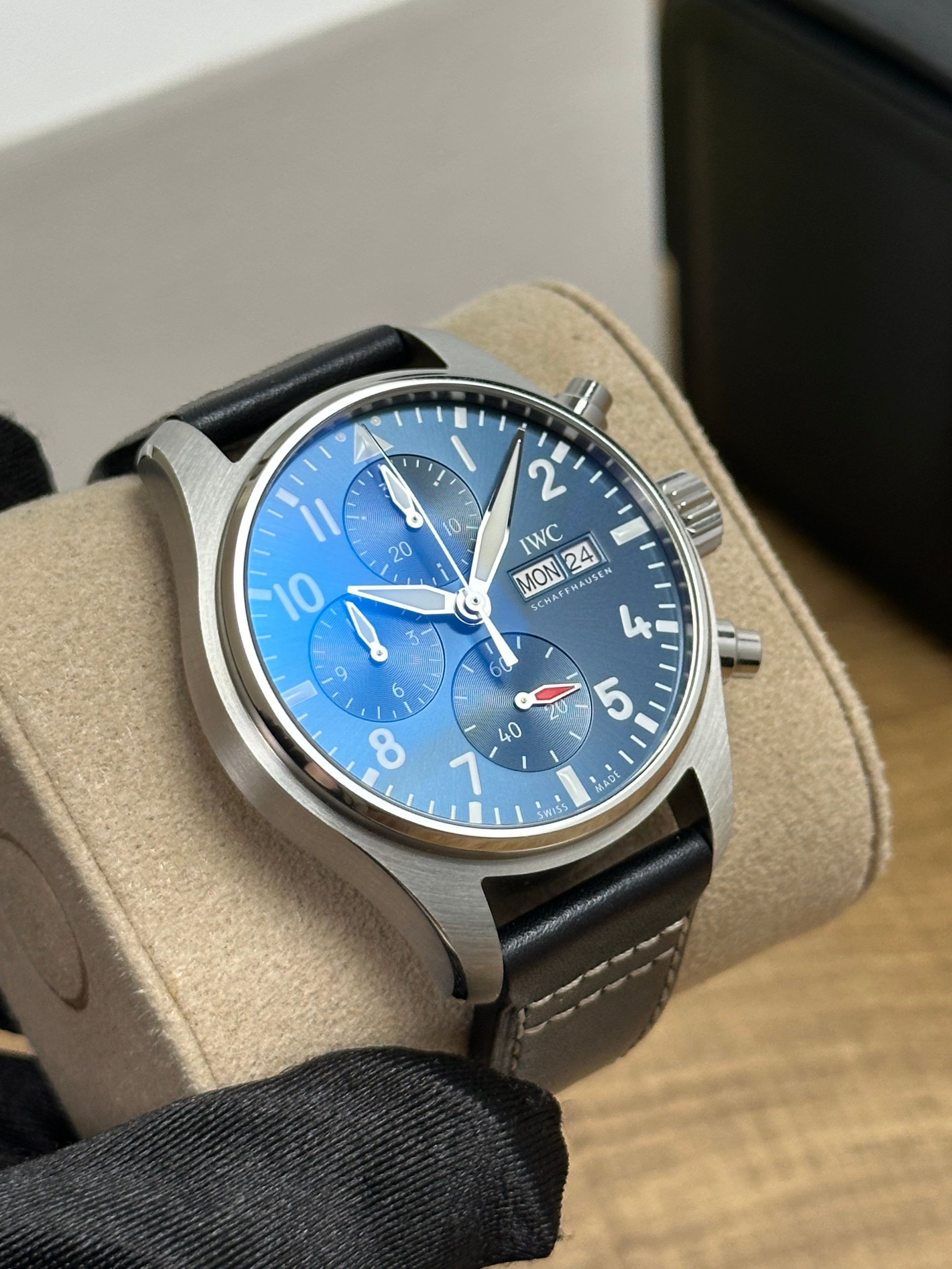 2026 IWC Pilot’s Chronograph 41mm Blue